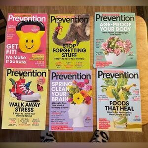 Lot of 11 -2024 Prevention magazines/missing November Edition